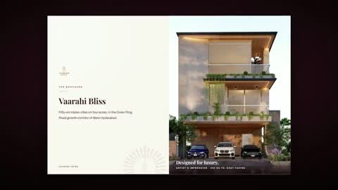 Vaarahi &middot; A brochure that turns its own pages